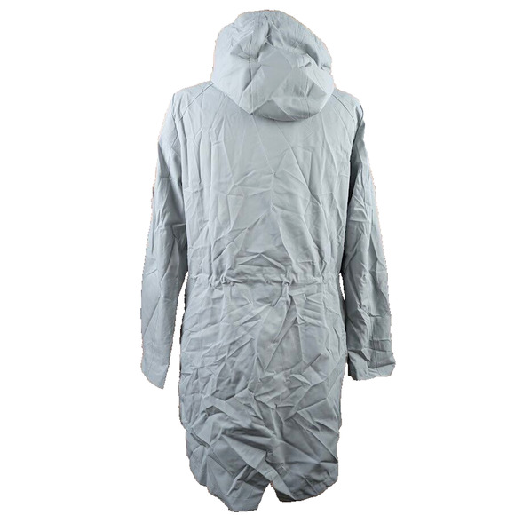 London Fog Women's Water-Resistant Hooded Anorak Coat Size M Blue Gray - Picture 5 of 6